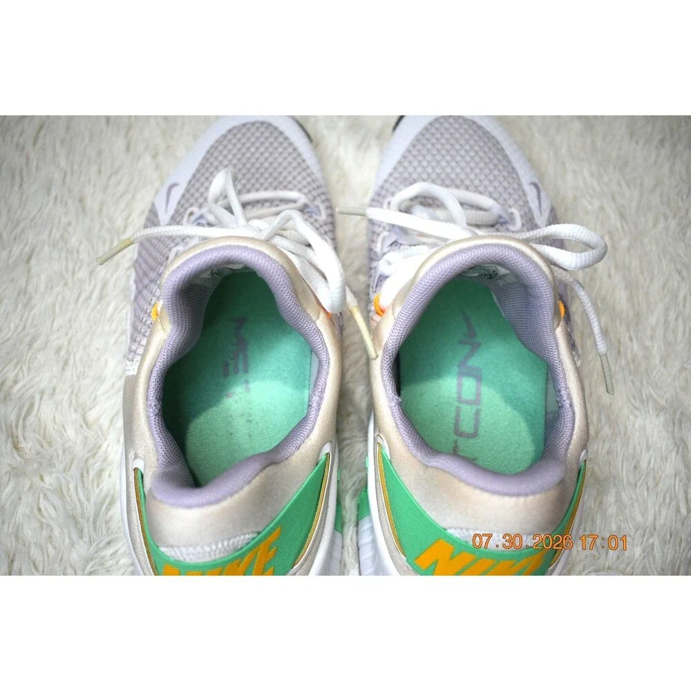Nike Free Metcon 4 'White Green Glow' Training Shoe (CZ0596-135) Women's Size 9